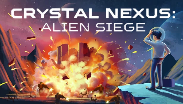 水晶枢纽：外星围攻（Crystal Nexus: Alien Siege） 游戏封面