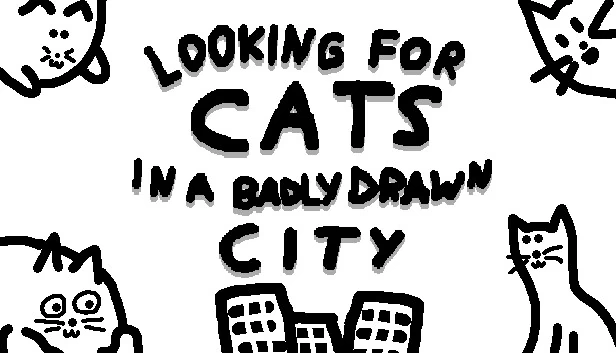 在画得很烂的城市里找猫（Looking For Cats In a Badly Drawn City） 游戏封面