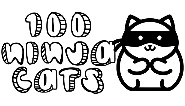 100只忍者猫（100 Ninja Cats） 游戏封面