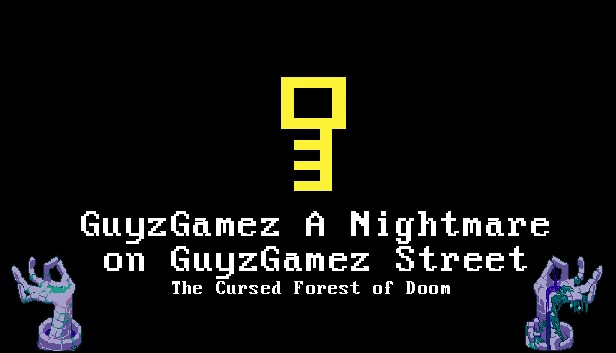 GuyzGamez 格姆酱街头噩梦：诅咒森林（GuyzGamez A Nightmare on GuyGamez Street: The Cursed Forest of Doom） 游戏封面