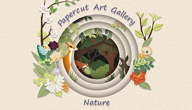 剪纸艺术画廊-自然（Papercut Art Gallery-Nature） 游戏封面