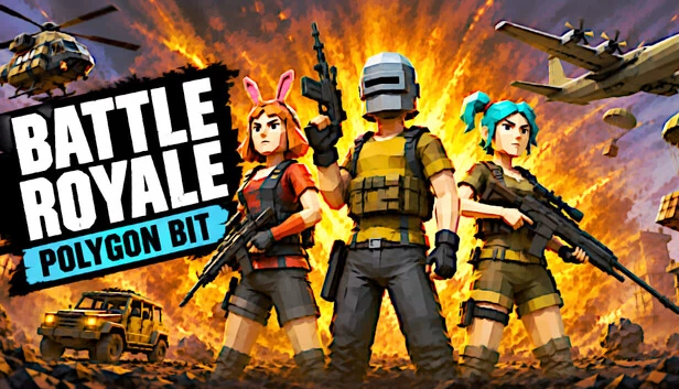 多边形比特大逃杀（Polygon Bit Battle Royale） 游戏封面