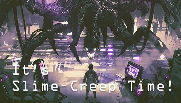 史莱姆蠕虫时间！（It's Slime-Creep Time!） 游戏封面