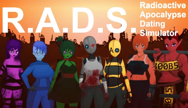 RADS 放射性末日恋爱模拟器（RADS The Radioactive Apocalypse Dating Simulator） 游戏封面